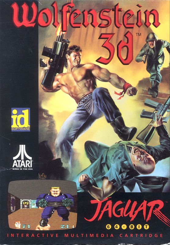 Wolfenstein 3D box art for Super Nintendo